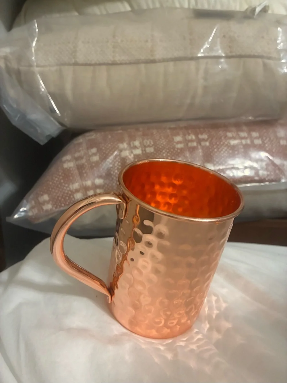 Hammered Copper Moscow Mule Mug - Copper Finish