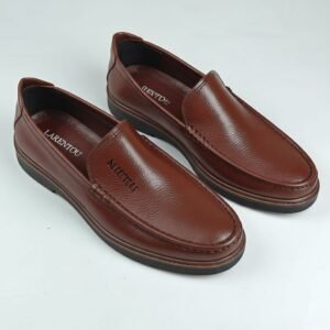 Chaussure mocassin en cuir pour hommes
